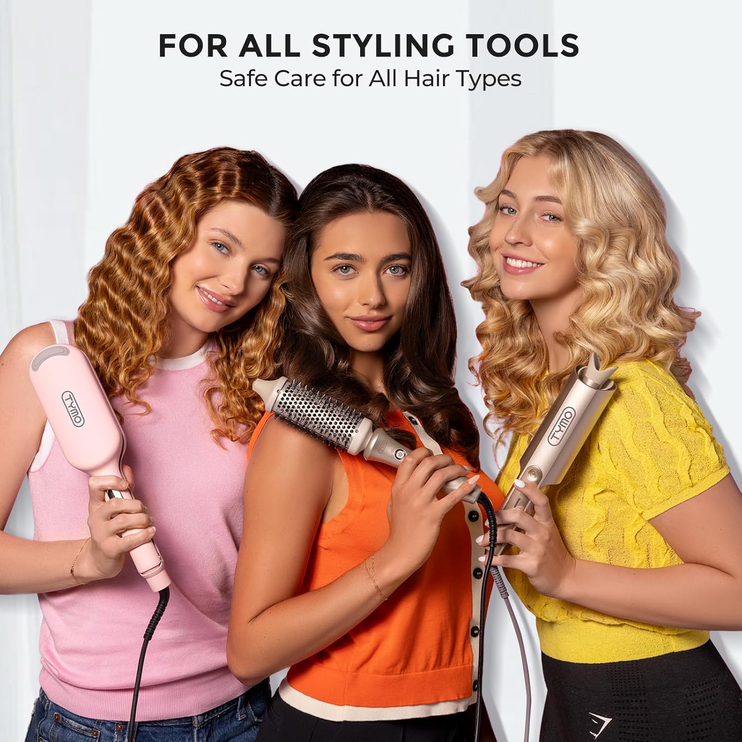 TYMO Spray protector de calor para cabello con aceite de argán para herramientas de peinado, spray de protección térmica para suavizar e hidratar, fórmula limpia natural, tratamiento multibeneficio,